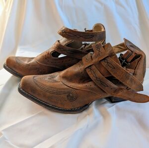 Roper Cowgirl Ankle Booty